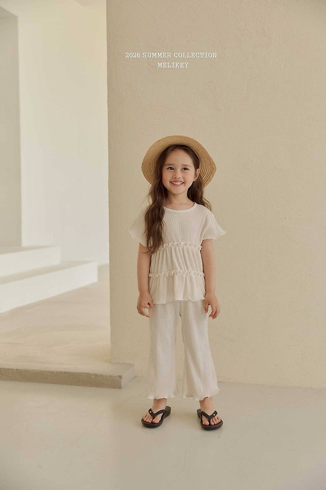 Melikey - Korean Children Fashion - #childrensboutique - Cancan Pleats Set - 9