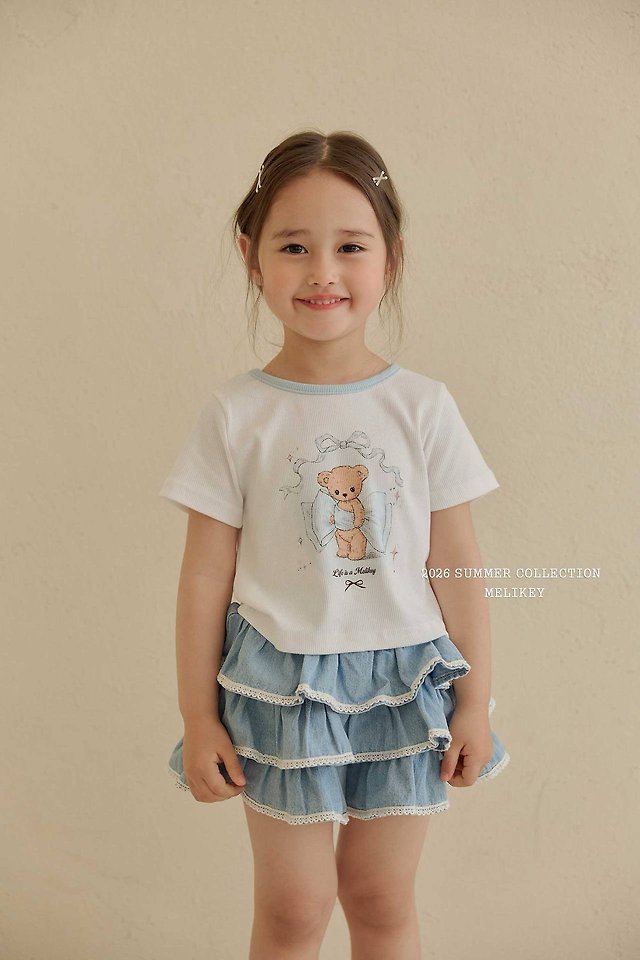 Melikey - Korean Children Fashion - #childrensboutique - Candy Bear Tee - 11