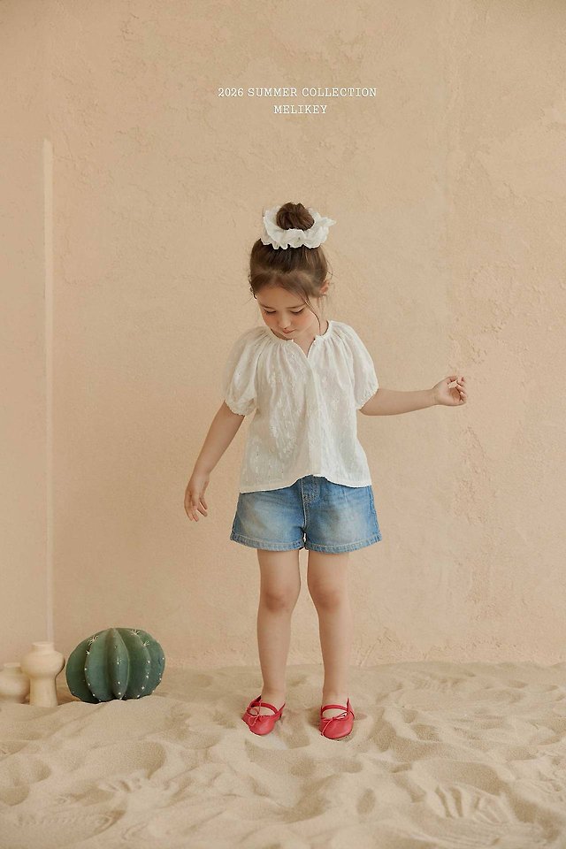 Melikey - Korean Children Fashion - #designkidswear - Brush Denim Pants - 9