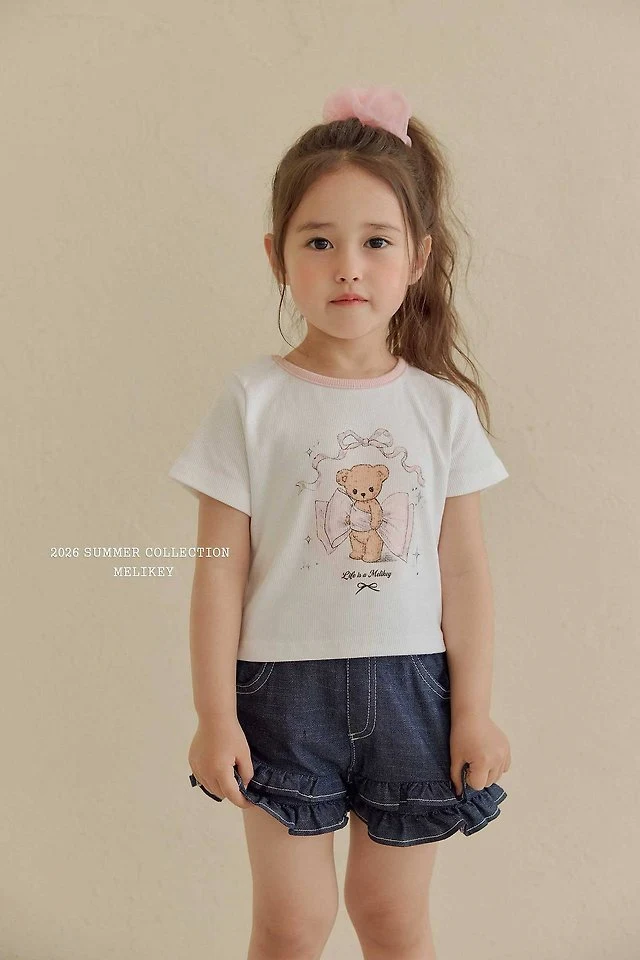 Melikey - Korean Children Fashion - #designkidswear - Candy Bear Tee - 12