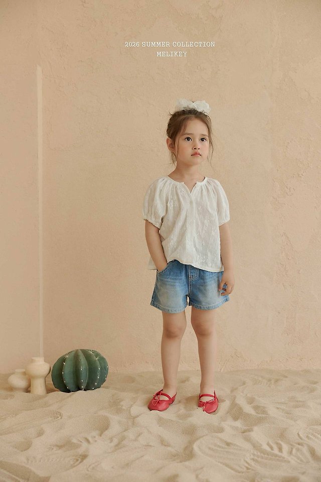 Melikey - Korean Children Fashion - #discoveringself - Dandelion Shirring Blouse - 9