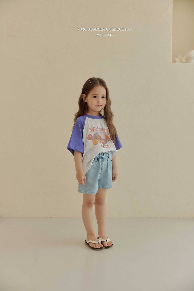 Melikey - Korean Children Fashion - #discoveringself - Apple Raglan Tee - 11