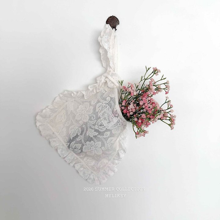 Melikey - Korean Children Fashion - #designkidswear - Lace Frill Swim Cap - 4