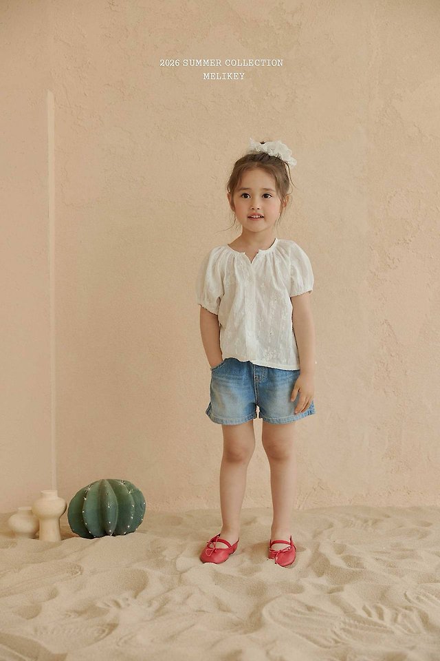 Melikey - Korean Children Fashion - #fashionkids - Dandelion Shirring Blouse - 10