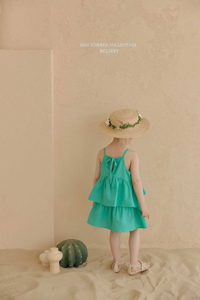 Melikey - Korean Children Fashion - #fashionkids - Hawaii Cancan One-piece - 8