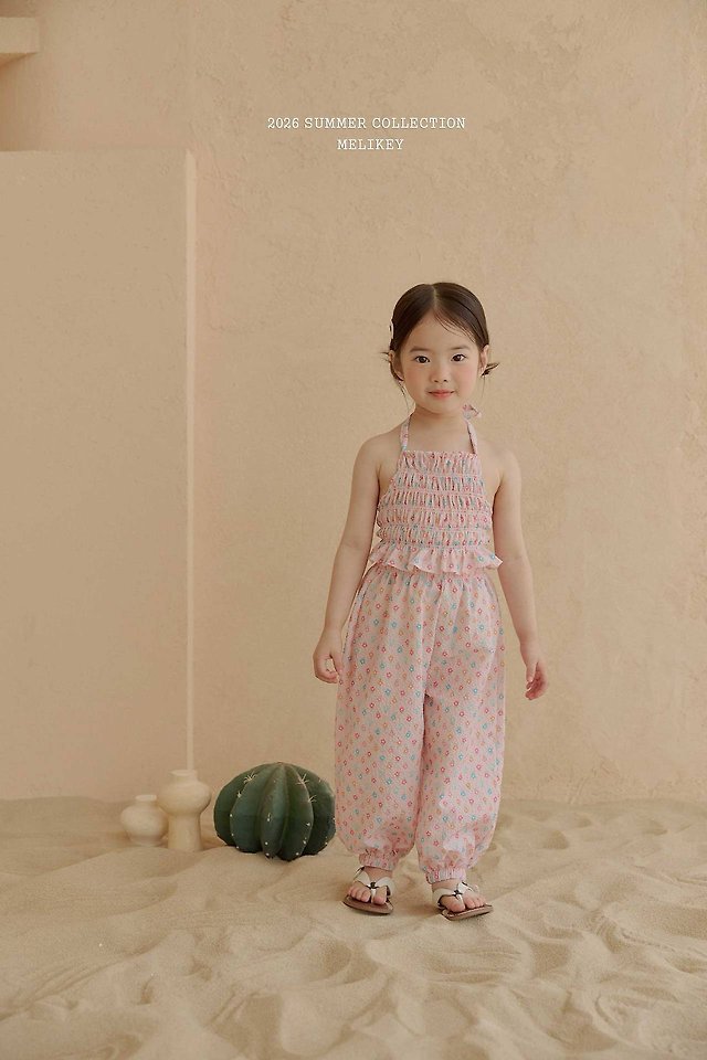 Melikey - Korean Children Fashion - #fashionkids - Jelly Flower Jogger Pants - 7