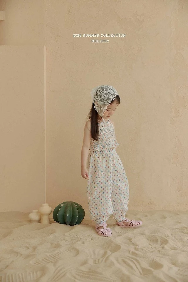 Melikey - Korean Children Fashion - #fashionkids - Jelly Flower Halter Neck - 6