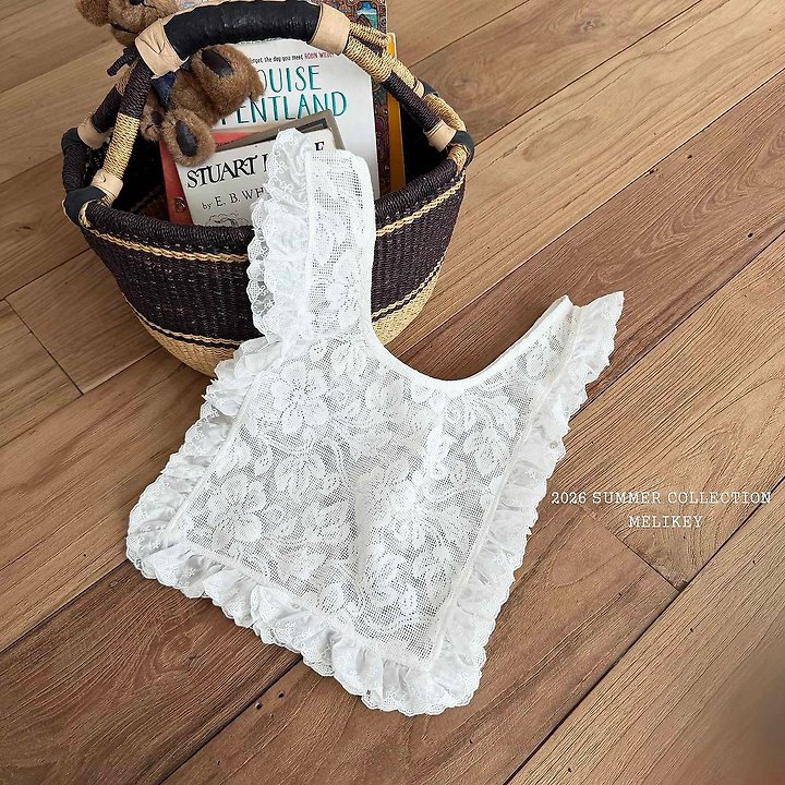 Melikey - Korean Children Fashion - #fashionkids - Lace Frill Swim Cap - 5