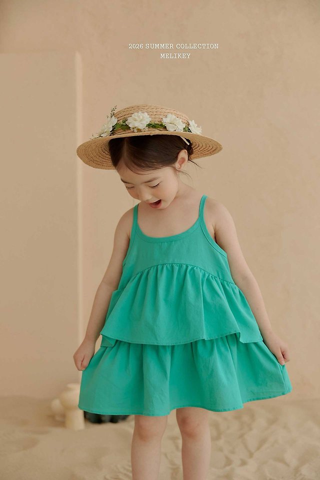 Melikey - Korean Children Fashion - #kidsshorts - Hawaii Cancan One-piece - 9