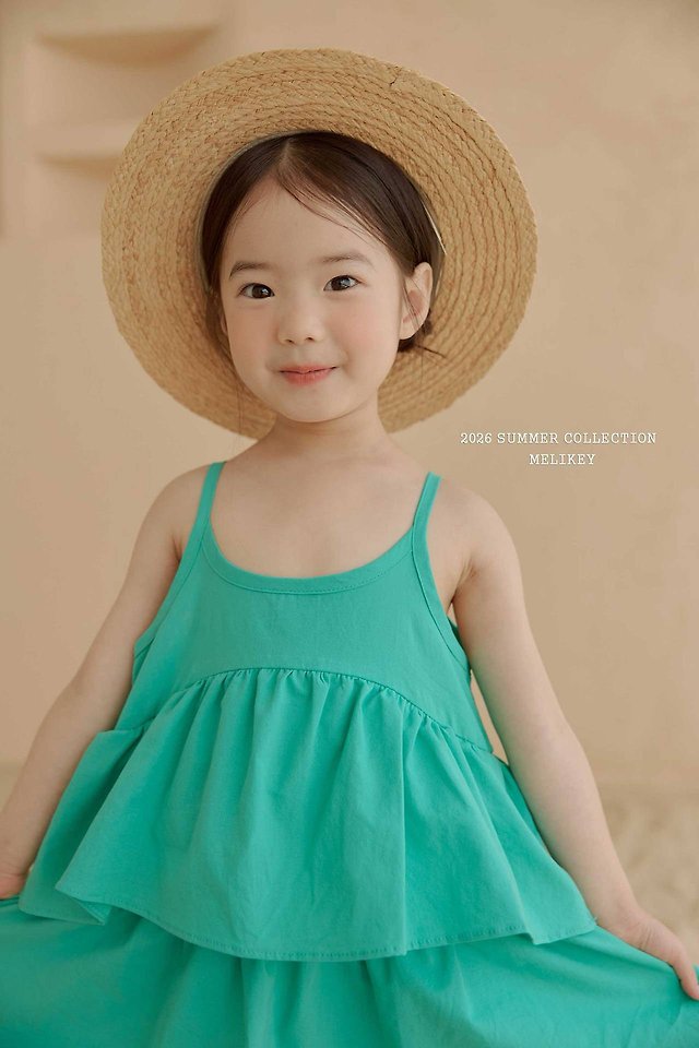 Melikey - Korean Children Fashion - #kidsstore - Hawaii Cancan One-piece - 10