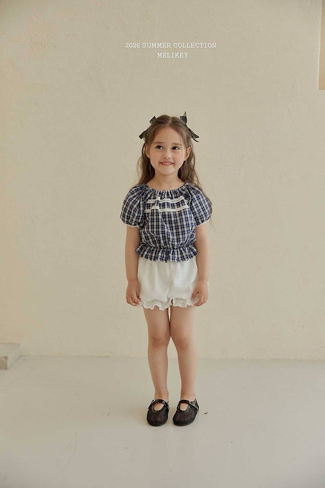 Melikey - Korean Children Fashion - #kidsstore - Bibi Lace Blouse - 7
