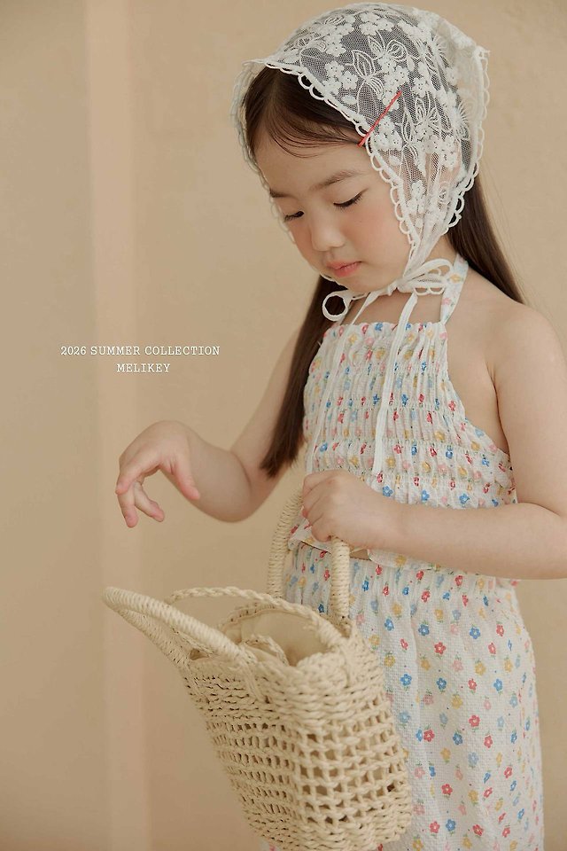 Melikey - Korean Children Fashion - #kidzfashiontrend - Jelly Flower Halter Neck - 9