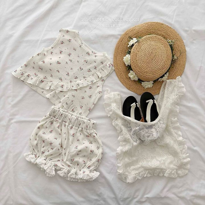 Melikey - Korean Children Fashion - #kidzfashiontrend - Lace Frill Swim Cap - 8