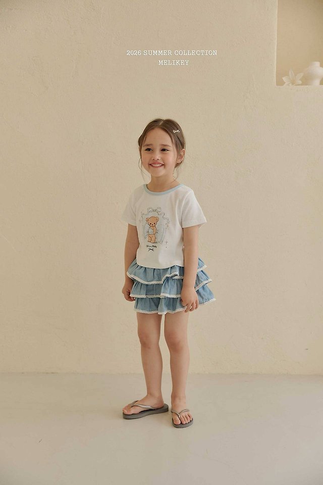 Melikey - Korean Children Fashion - #littlefashionista - Candy Bear Tee - 5