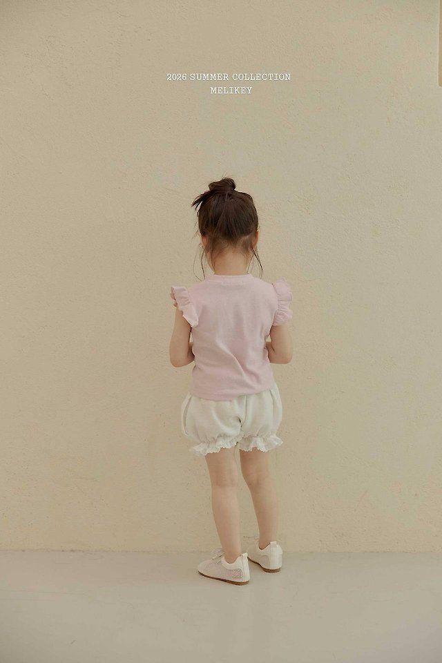 Melikey - Korean Children Fashion - #Kfashion4kids - Macaron Frill Tee - 4