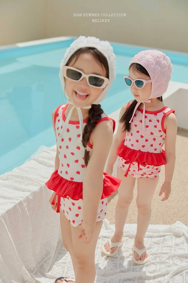 Melikey - Korean Children Fashion - #littlefashionista - Rose Lace Swim Cap - 9