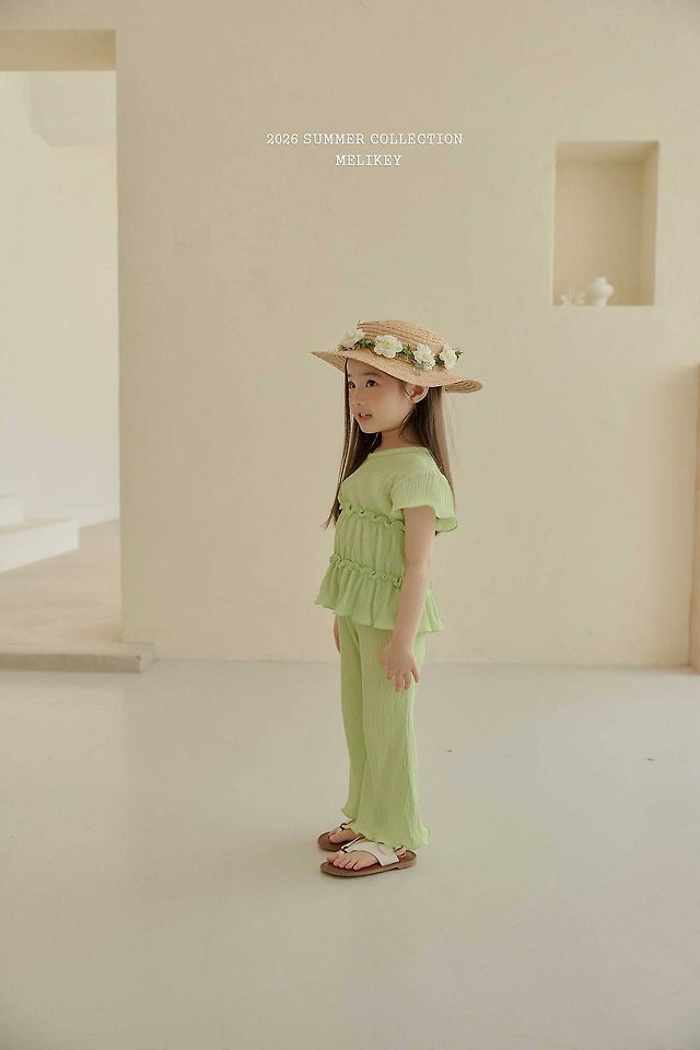 Melikey - Korean Children Fashion - #minifashionista - Cancan Pleats Set - 3