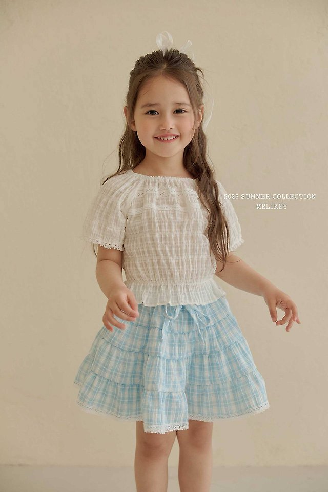 Melikey - Korean Children Fashion - #minifashionista - Bibi Lace Blouse - 12