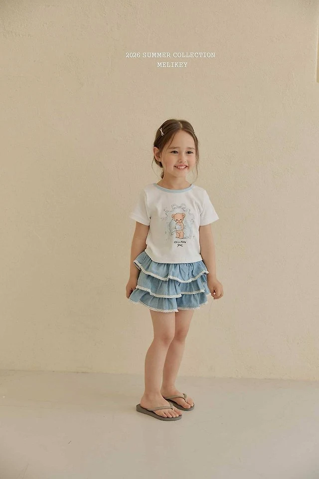 Melikey - Korean Children Fashion - #minifashionista - Candy Bear Tee - 7