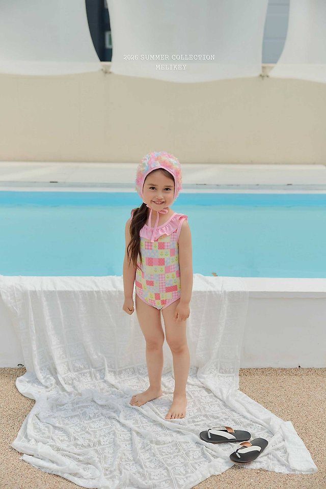 Melikey - Korean Children Fashion - #prettylittlegirls - Garden Frill Swimsuit - 6