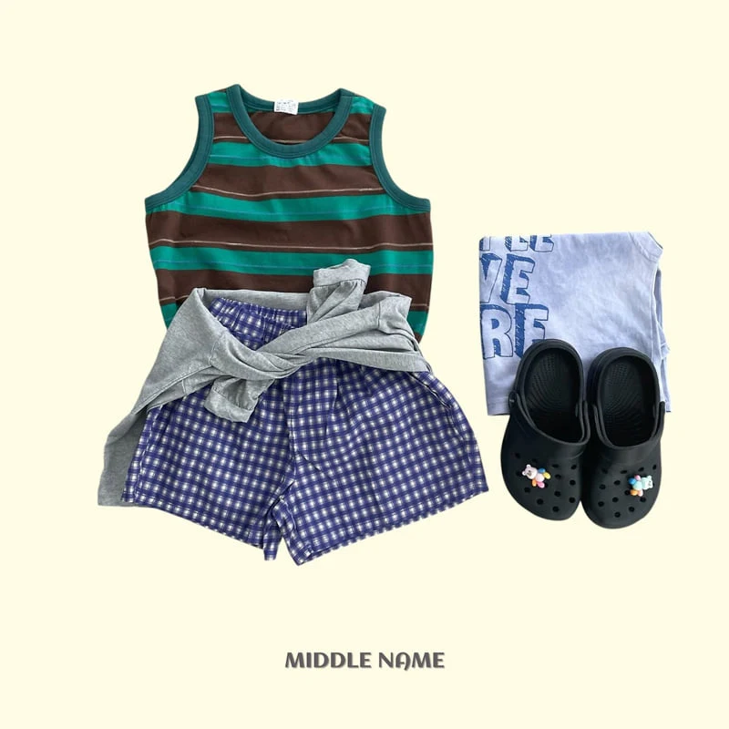 Middle Name - Korean Children Fashion - #childrensboutique - Jacquard Sleeveless - 7