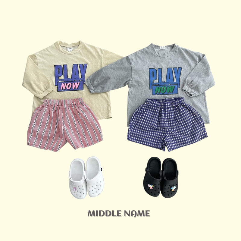 Middle Name - Korean Children Fashion - #designkidswear - Play Long Tee - 5