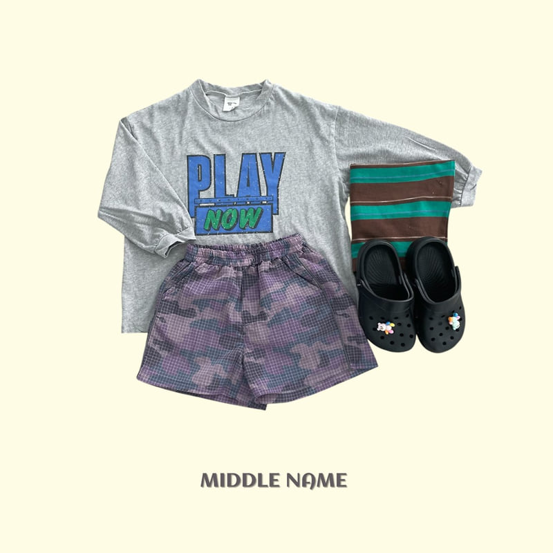 Middle Name - Korean Children Fashion - #discoveringself - Play Long Tee - 6