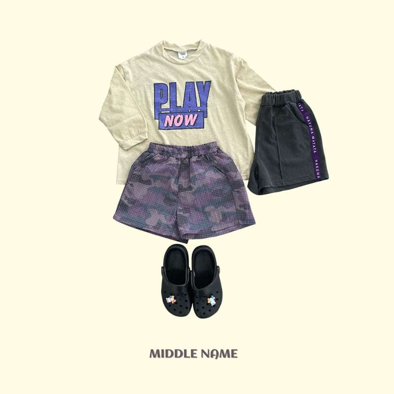 Middle Name - Korean Children Fashion - #kidsshorts - Play Long Tee - 8