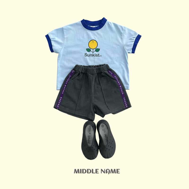 Middle Name - Korean Children Fashion - #kidsshorts - Pigment Pintuck Tape Pants - 6