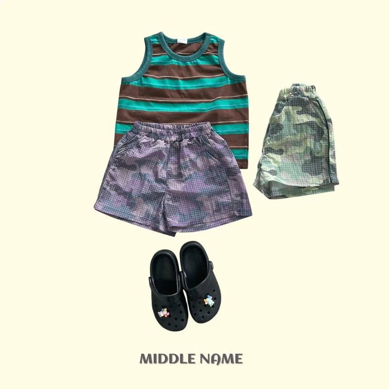 Middle Name - Korean Children Fashion - #kidsstore - Jacquard Sleeveless - 12