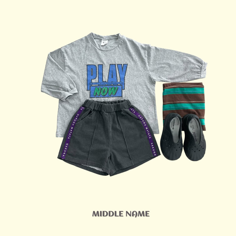 Middle Name - Korean Children Fashion - #kidsstore - Play Long Tee - 9