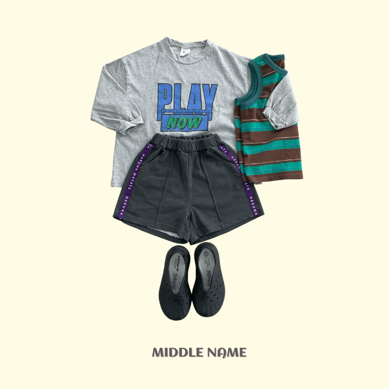 Middle Name - Korean Children Fashion - #kidsstore - Pigment Pintuck Tape Pants - 7