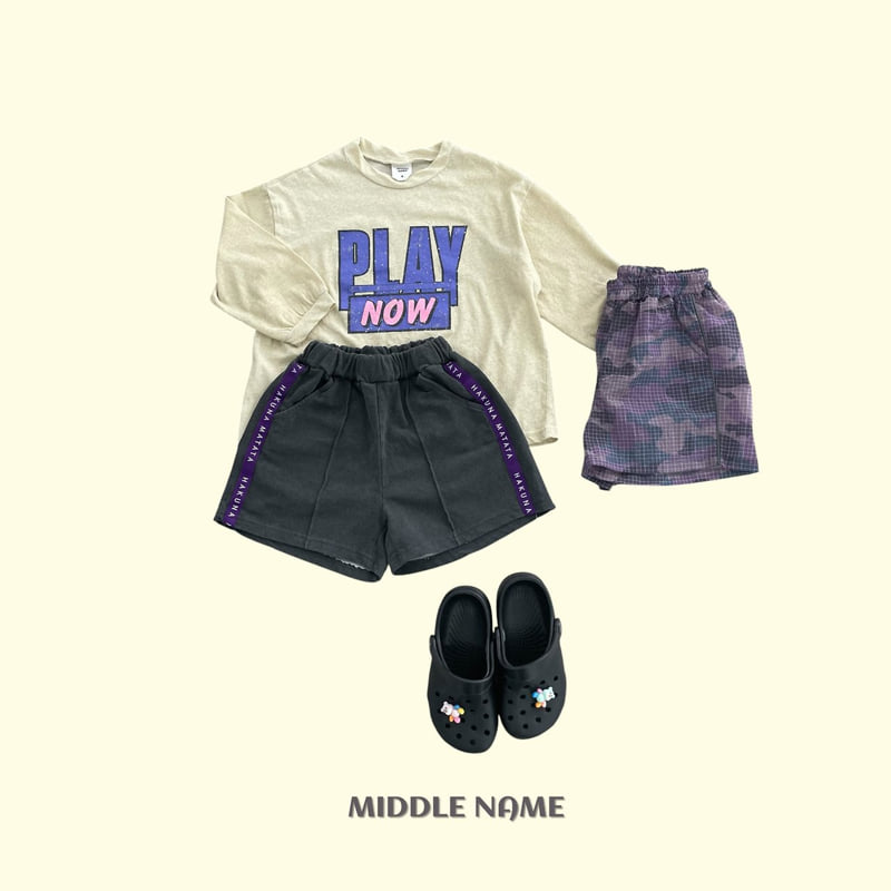 Middle Name - Korean Children Fashion - #kidzfashiontrend - Play Long Tee - 10