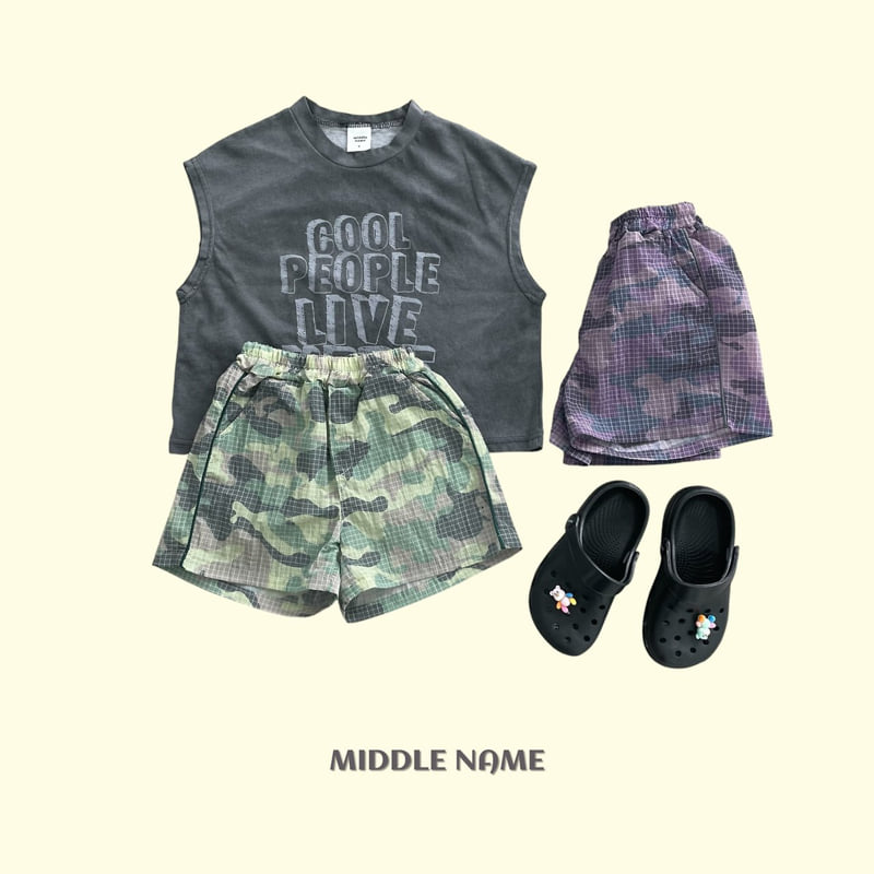 Middle Name - Korean Children Fashion - #kidzfashiontrend - Water Park Sleeveless Tee - 7