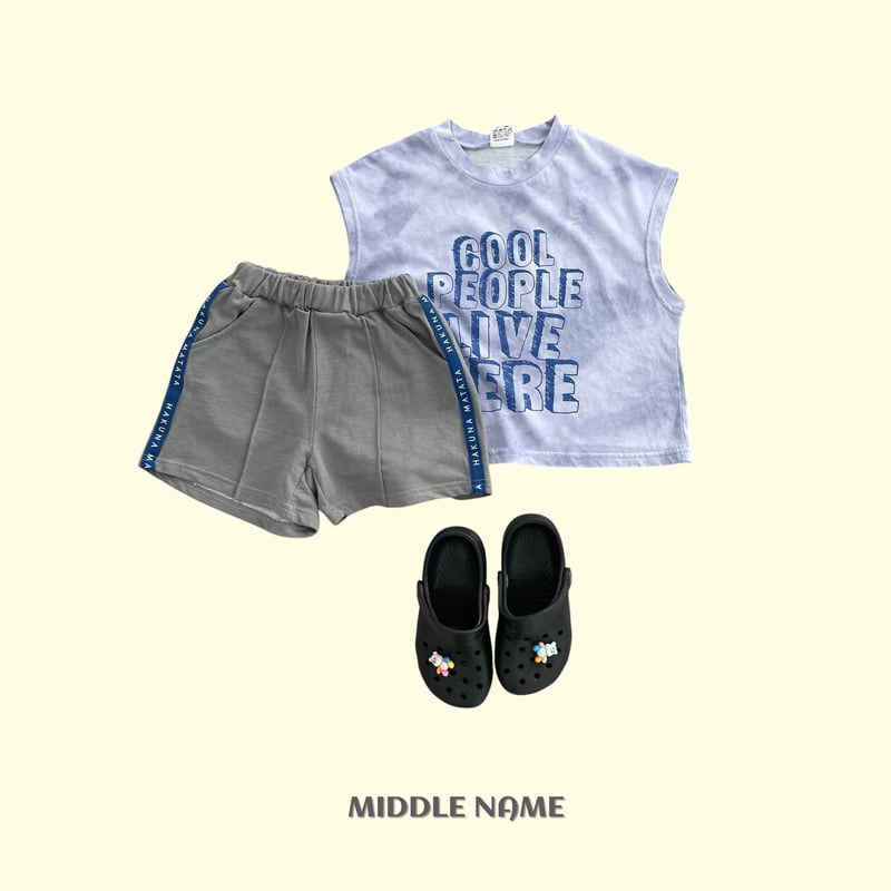 Middle Name - Korean Children Fashion - #littlefashionista - Water Park Sleeveless Tee - 9
