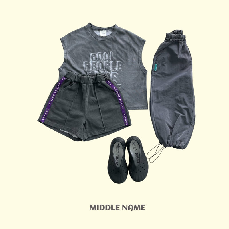 Middle Name - Korean Children Fashion - #magicofchildhood - Water Park Sleeveless Tee - 10
