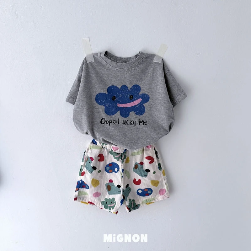 Mignon - Korean Children Fashion - #Kfashion4kids - Oops Lucky Tee - 3