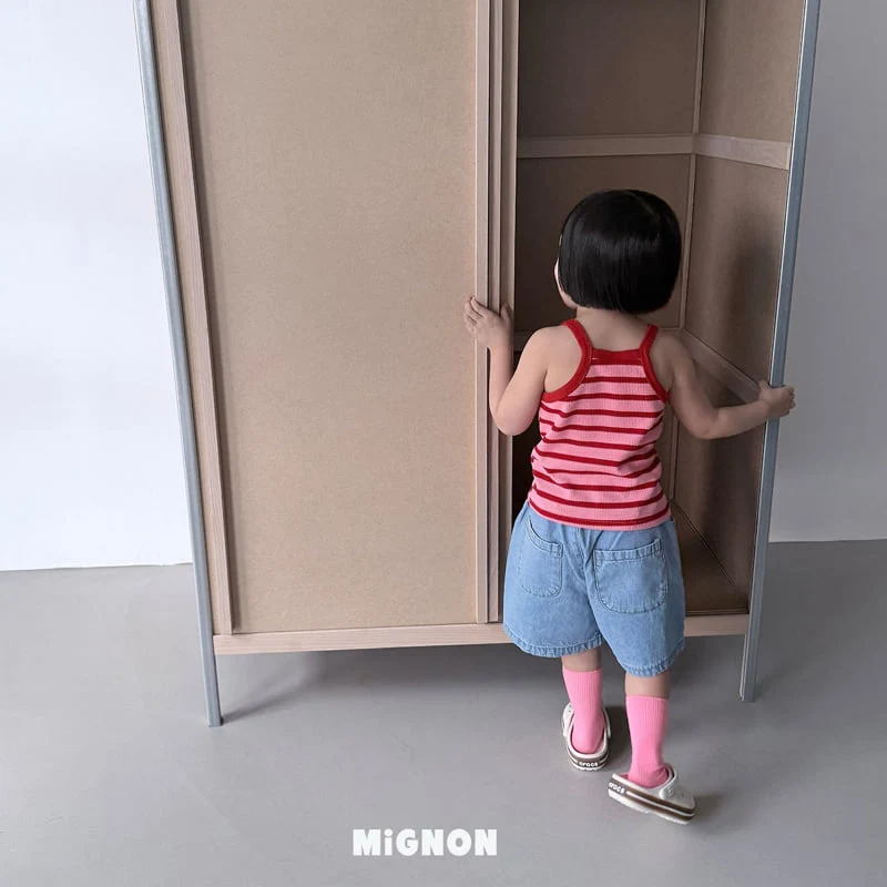 Mignon - Korean Children Fashion - #stylishchildhood - Gelato Sleeveless Top - 4