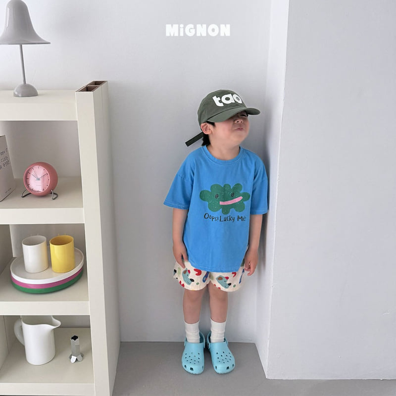 Mignon - Korean Children Fashion - #childrensboutique - Oops Lucky Tee - 12