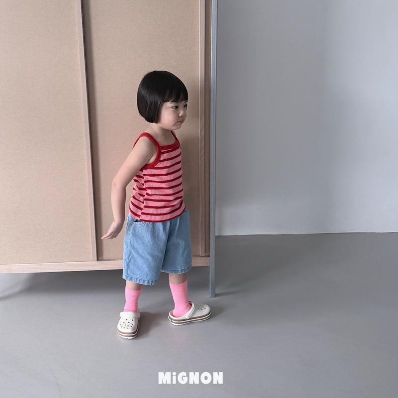 Mignon - Korean Children Fashion - #childrensboutique - Gelato Sleeveless Top - 5