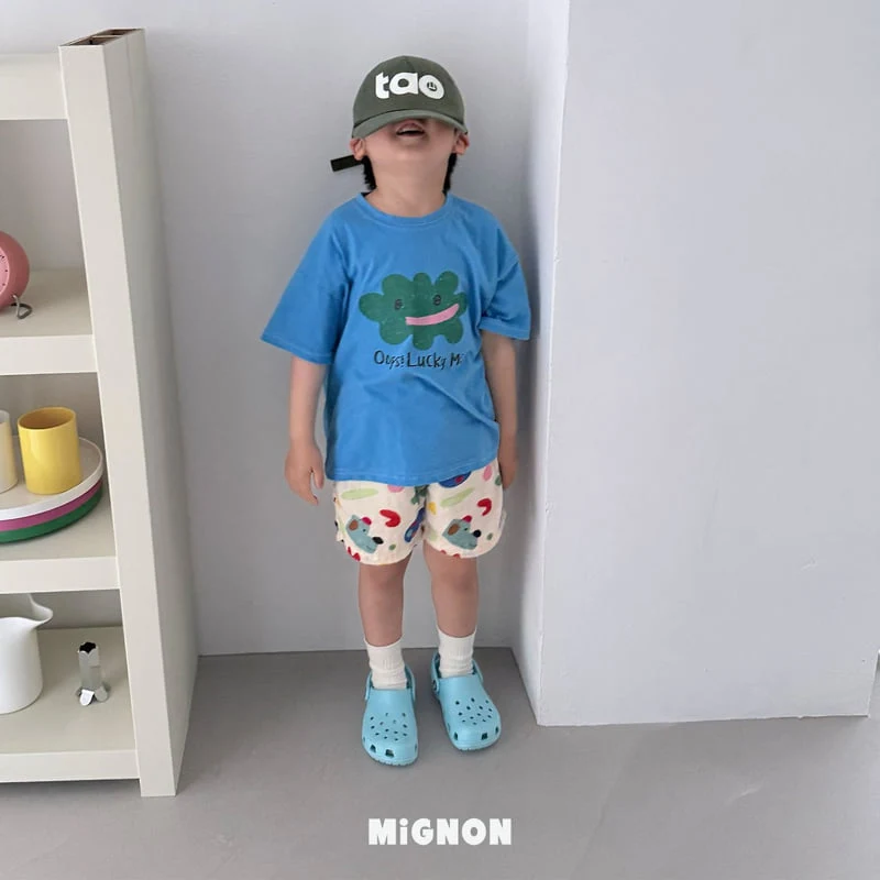 Mignon - Korean Children Fashion - #designkidswear - Painting Shorts - 9