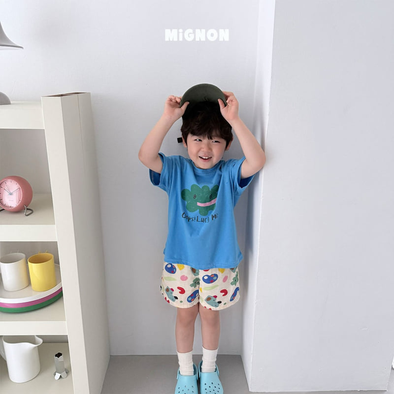 Mignon - Korean Children Fashion - #discoveringself - Painting Shorts - 10