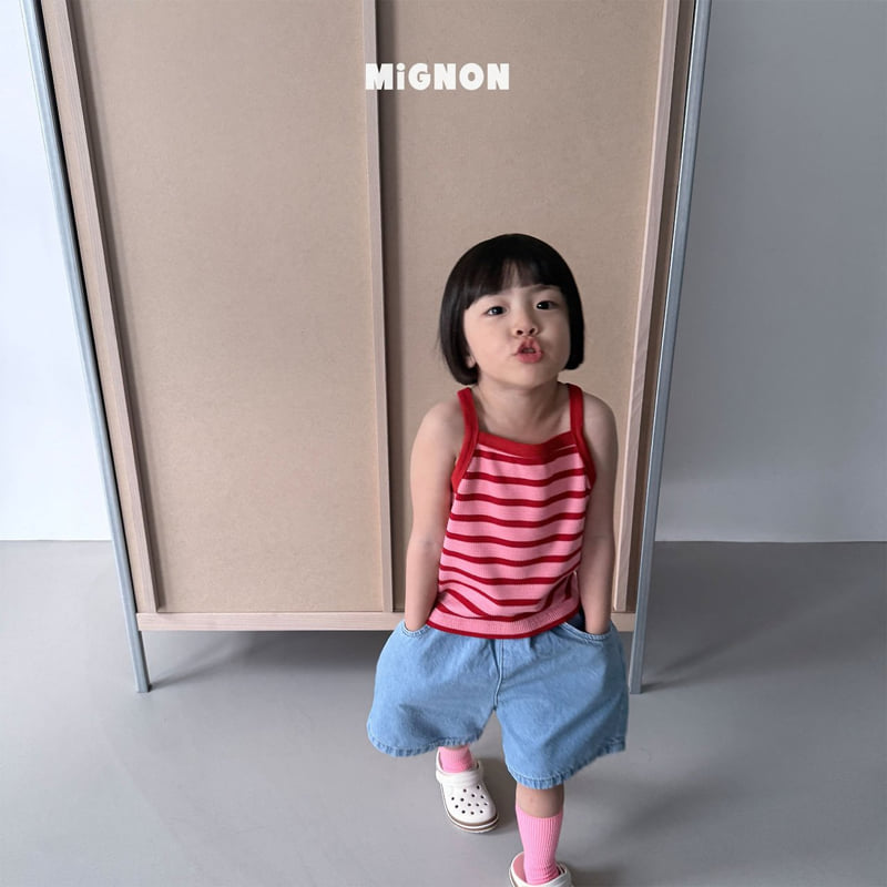 Mignon - Korean Children Fashion - #discoveringself - Gelato Sleeveless Top - 7