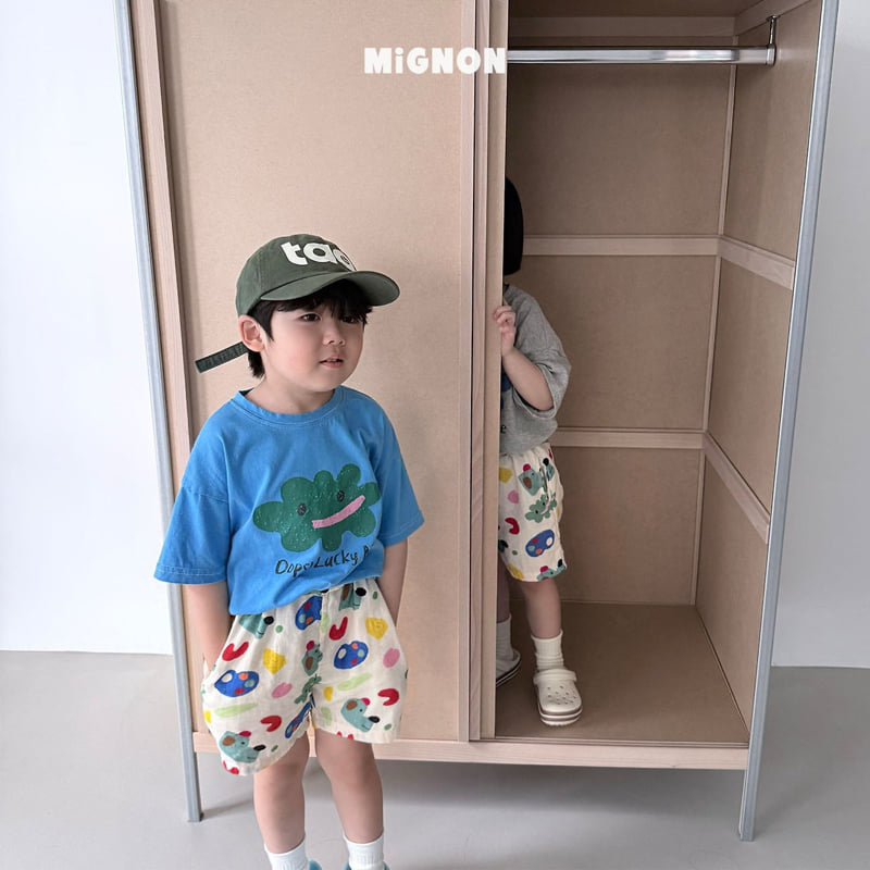 Mignon - Korean Children Fashion - #fashionkids - Painting Shorts - 11