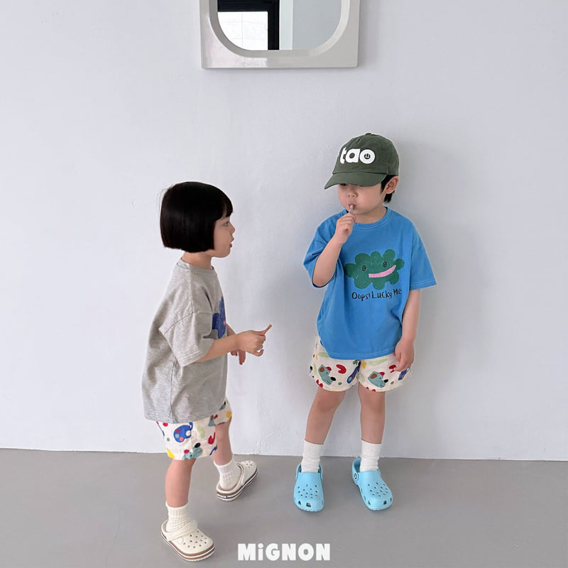 Mignon - Korean Children Fashion - #kidsshorts - Painting Shorts - 12