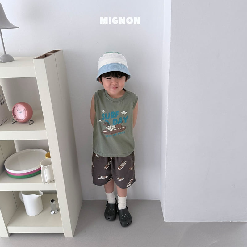 Mignon - Korean Children Fashion - #kidsstore - Surfing Dog Tee - 12
