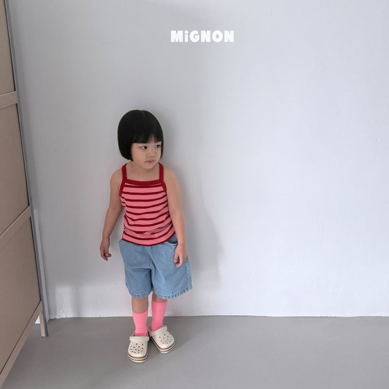 Mignon - Korean Children Fashion - #kidsstore - Gelato Sleeveless Top - 10