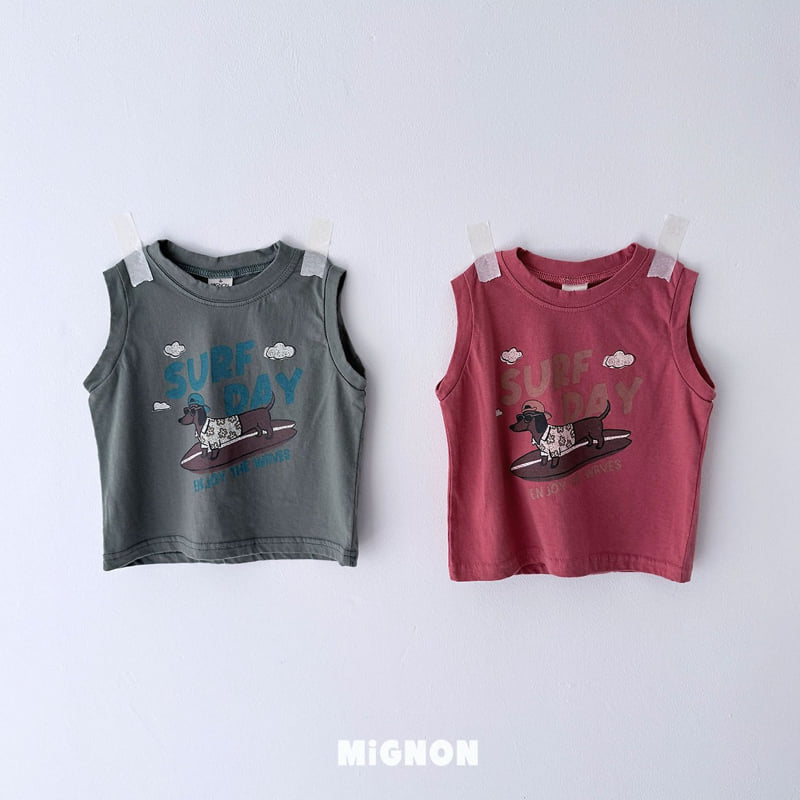 Mignon - Korean Children Fashion - #minifashionista - Surfing Dog Tee
