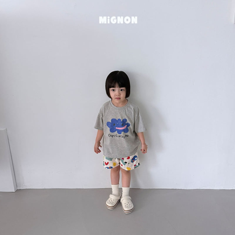 Mignon - Korean Children Fashion - #prettylittlegirls - Painting Shorts - 3