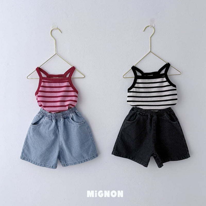 Mignon - Korean Children Fashion - #stylishchildhood - Gelato Sleeveless Top - 3